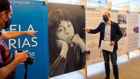 11,00 h.- O conselleiro de Cultura, Educación e Universidade, Román Rodríguez, inaugurará a exposición Xela Arias. Asinamos ser libres. 

foto xoán crespo
10/05/2021