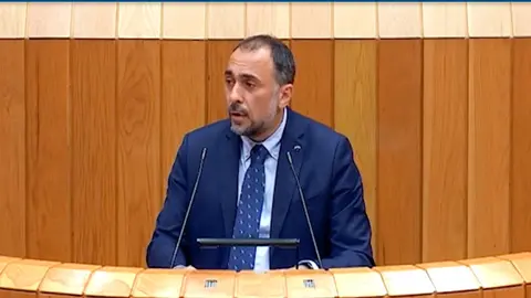 El conselleiro de Sanidad, Julio Garc&iacute;a Comesa&ntilde;a.