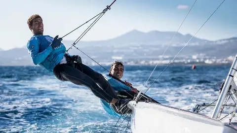 Clases Olímpicas Real Federación Española de Vela, 2021. Nicolás Rodríguez. ©SAILINGSHOTS BY MARÍA MUIÑA. Photography
