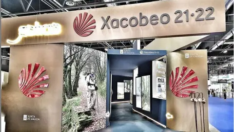 Estand de Galicia en Fitur 2021. ARCHIVO.