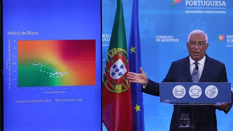 António Costa, presidente del Gobierno de Portugal. 