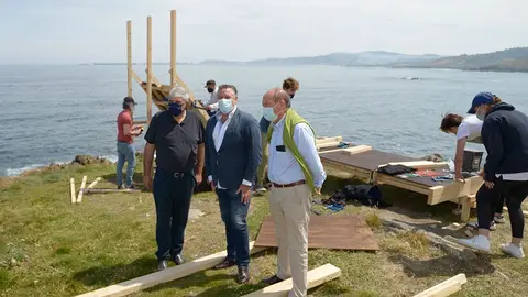 El director de la Agencia Gallega de Industria Forestal (Xera), Ignacio Lema, participó este mediodía en la clausura de esta iniciativa que se llevó a cabo en Arteixo.