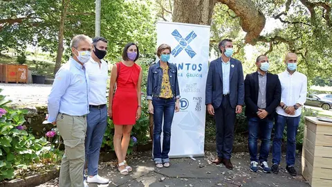 Cinco empresas forman parte de este proyecto, Pazo de Rubianes, Os Peperetes, Airas Moniz, Discarlux Galicia y Pazo de La Cuesta.