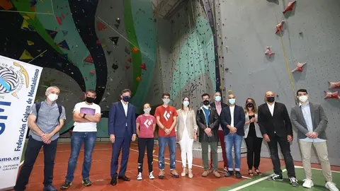 El rocódromo de Lugo es una instalación que contó con una inversión de más de 387.000 euros, de los que la Xunta acercó un 45%, la Diputación un 35% y el Ayuntamiento el restante 20%