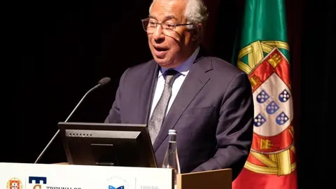 El primer ministro, António Costa, en la conferencia «Fondos europeos: gestión, control y responsabilidad», Lisboa.