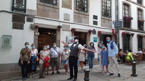 A Casa de la Troya organizará novas visitas culturais teatralizadas polo centro histórico de Santiago.