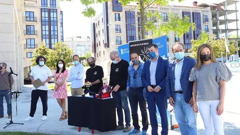 El conselleiro de Cultura y el alcalde de Lalín, José Crespo, visitan los ensayos previos al Festival y Academia Internacional de Clarinete de Galicia 2021 que arranca hoy en la capital del Deza.
