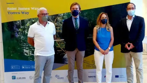 O director xeral de Relacións Exteriores e coa UE, Jesús Gamallo, participou na presentación do Camiño de Santiago-Camiño de Torres organizada pola CIM Alto Minho.