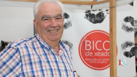 José María Calo, presidente da Cooperativa Agraria Provincial da Coruña, no polígono de Bergondo. 