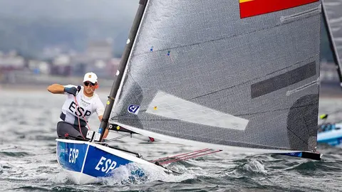 Joan Cardona - Finn. SAILINGSHOTS BY MARÍA MUIÑA./RFEV.
