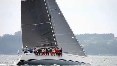 El Swan 42 "Magical",  ganador de la Clase Concello de Marín Regata y vencedor absoluto Trofeo Jaime Janer.