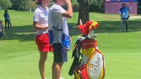La navarra se rehízo de un gris inicio con una secuencia final de birdie-eagle-birdie. Carlota Ciganda ocupa el puesto 29 y Azahara Muñoz, el 48 a falta de 18 hoyos para la conclusión.

