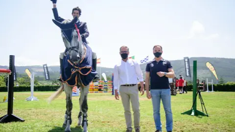 Los jinetes lusos demostraron el potencial de los competidores lusos que asistieron este año a Equiocio, ya que ganaron todas las pruebas de máxima altura.