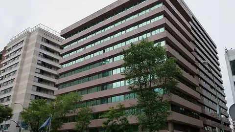 Edificio de la Organización Mundial del Turismo en Madrid .