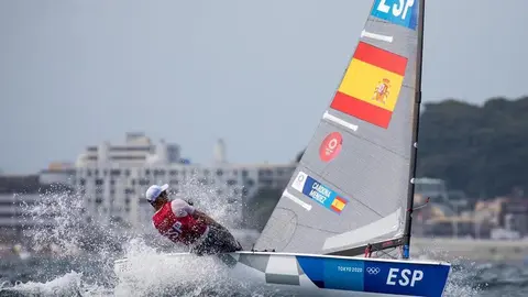 Joan Cardona Premio Nacional de Vela al mejor regatista olímpico. ROBERT DEAVES.