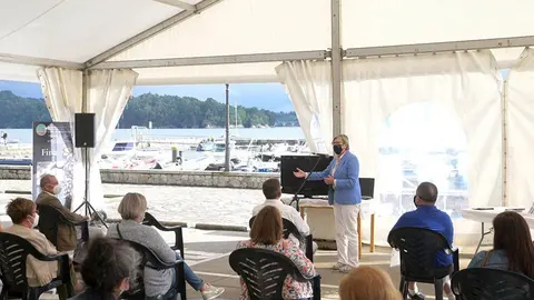 La conselleira del Mar participó en la presentación de las jornadas de promoción de las diferentes almejas del Golfo Ártabro Norte.