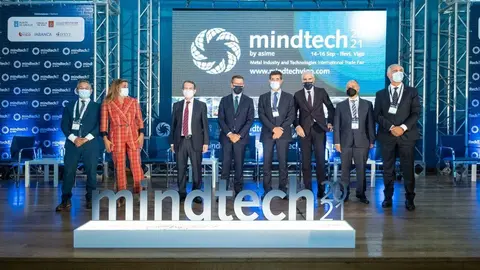 El titular del Gobierno gallego participó este mediodía en Vigo en el acto de inauguración de Metal Industry and Technologies International Trade Fair (Mindtech).