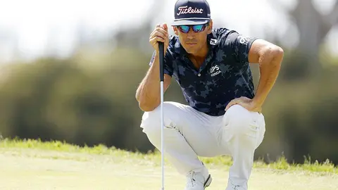 El grancanario regresa al Real Club Valderrama. SAN DIEGO, CALIFORNIA - JUNE 17: Rafa Cabrera Bello of Spain lines up a putt on the seventh green during the first round of the 2021 U.S. Open at Torrey Pines Golf Course (South Course) on June 17, 2021 in San Diego, California. EZRA SHAW/GETTI IMAGES.