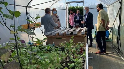 A conselleira de Política Social visitou esta semana as instalacións desta organización xuvenil en Coristanco.