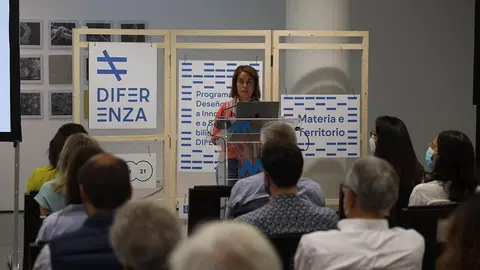 A directora da Axencia Galega de Innovación, Patricia Argerey, participou esta semana en Porto no encontro transfronteirizo ‘Materia e territorio’.