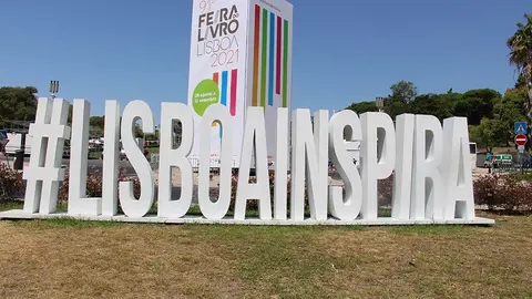 Feria del Libro en Lisboa. 