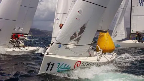 En primer plano el Sogacsa de Sancho Páramo. PEDRO SEOANE. 