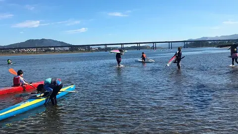 Reiniciaram também as atividades de canoagem de lazer desportiva, que se encontravam interrompidas pelo facto de tradicionalmente a DKC parar num curto espaço de tempo toda a atividade desportiva no início do outono.