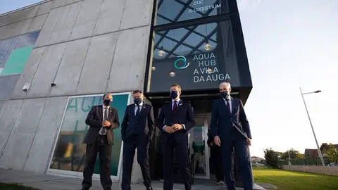 El presidente de la Xunta participó esta tarde en la celebración del X Aniversario del Centro Tecnológico del Agua de Galicia (Cetaqua).