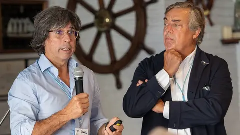 Un momento de la ponencia de Ignacio Sánchez Otaegui en la ICOYC European Conference 2021. © ÓSCAR TORVEO.