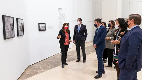 O conselleiro de Cultura, Educación e Universidade inaugurou esta tarde a mostra no Museo Centro Gaiás da Cidade da Cultura.