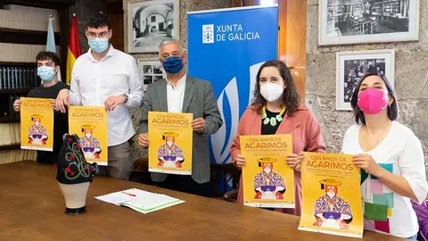 O secretario xeral de Política Lingüística participou na presentación de ´100 anos de Agarimos’, organizada ao abeiro do Fondo de Proxectos Culturais Xacobeo 21-22.