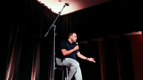 João Seabra, Joel Ricardo Santos e João Faquire puseram o público de Ponte da Barca a rir, num espetáculo de cerca de duas horas.