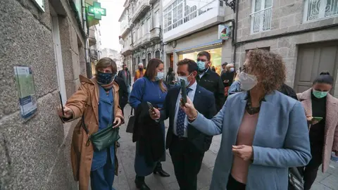 La directora de Turismo de Galicia, Nava Castro, participó en la inauguración del Museo del Corpus a Ceo Aberto de Ponteareas, el primero de estas características con el que cuenta nuestro territorio y que permitirá conocer esta Fiesta de Interés Turístico Internacional durante todo el año.