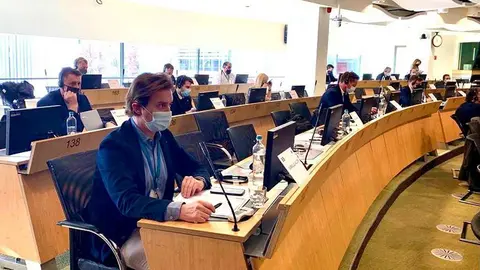 El director general de Relaciones Exteriores y con la UE, Jesús Gamallo, representó hoy a Galicia en la reunión de la comisión de Recursos Naturales (NAT) del Comité Europeo de las Regiones (CdR).