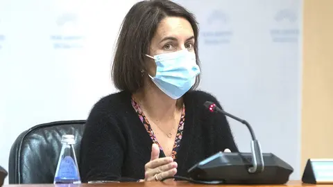 La directora de la Agencia Gallega de Innovación (Gain), Patricia Argerey, compareció esta mañana en el Parlamento para presentar la Estrategia de consolidación del sector biotecnológico 2021-2025.