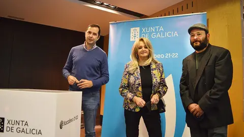  Encontro da cantante galesa cos medios na véspera do seu directo no Multiúsos Fontes do Sar.