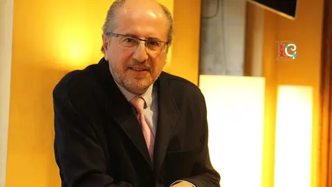 José Luis Orihuela, en Vigo. 