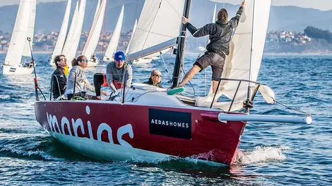 El Marías ganador de la Liga de Otoño AEDAS Homes J80 - © ROSANA CALVO. .