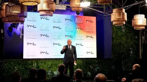 El primer ministro Ant&oacute;nio Costa en la sesi&oacute;n titulada &laquo;Web Summit - The following day&raquo;.