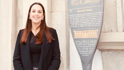 Joana Mendes, a cabeça de lista do CDS às Legislativas de 2022 em Viana do Castelo.
