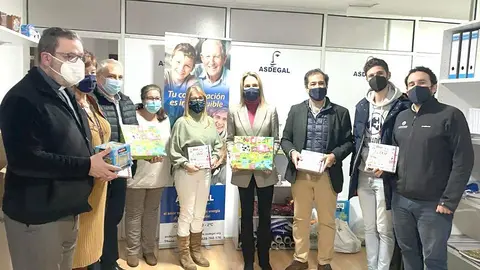Las donaciones se realizaron en diferentes empresas de Vigo y su área metropolitana.