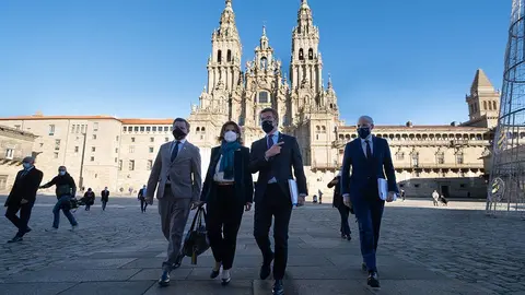 O presidente da Xunta reuniuse este mediodía coa vicepresidenta terceira e ministra para a Transición Ecolóxica e o Reto Demográfico.
