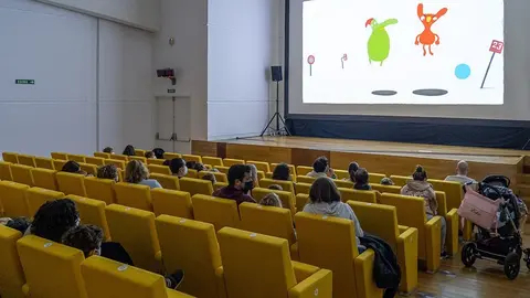 El público infantil que asiste a las proyecciones este fin de semana en el Gaiás es también el jurado que con sus votos decidirá cuáles son los mejores filmes de esta sexta edición.
