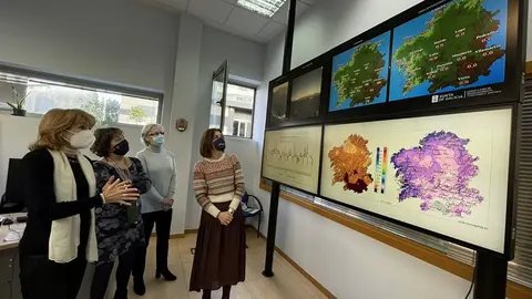 A conselleira de Medio Ambiente, Territorio e Vivenda avanzou o balance climatolóxico do mes de xaneiro, elaborado por MeteoGalicia.