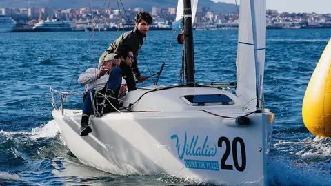 El Sailway Academy el barco de los canteranos, con Alex Pérez Canal a los mandos. MARÍA MUÍÑA.