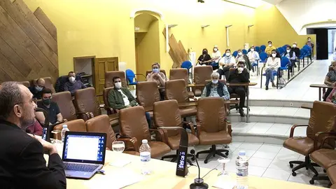 José Gabriel Vera Beorlegui, director de la Oficina de Información de la CEE, acudió a Vigo para impartir una formación sobre comunicación eclesial. ARCHIVO. 