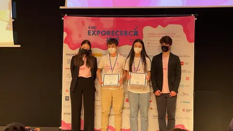 Antía Ollero, do IES As Lagoas de Ourense; e Juan Martín Taboada, do Colexio Maristas de Ourense recibiron unha mención da American Meteorological Society ao mellor traballo relacionado con ciencias atmosféricas; e tamén o premio da Real Academia de las Ciencias de Barcelona. 