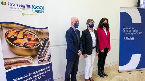 La conselleira del Mar, Rosa Quintana, inauguró hoy en la Cidade da Cultura las jornadas 'Conserval: hacia una industria conservera circular'.