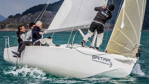 El Okofen de Javier de la Gándara firmó hoy su peor resultado hasta la fecha pero se mantiene en cabeza. ©ROSANA CALVO. 