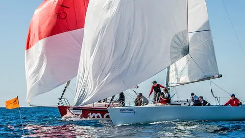 El Alboroto y el Marías pelearán por la plata y el bronce del campeonato de monotipos. ©  ROSANA CALVO.